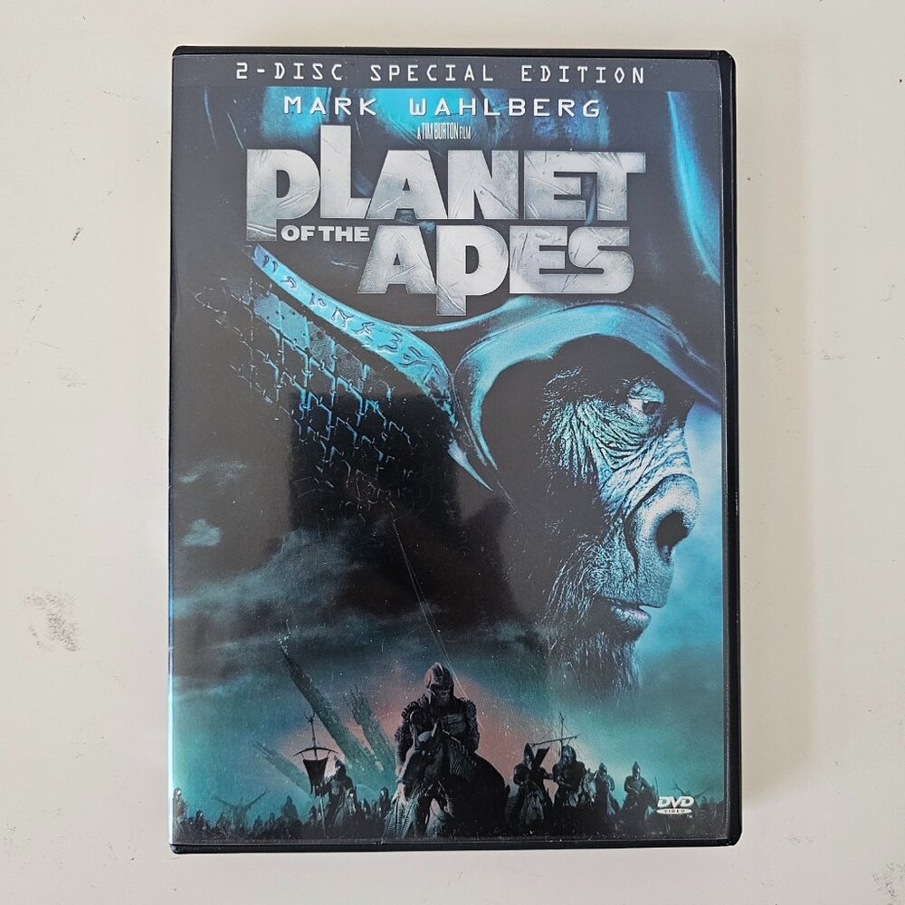 Planet of the Apes DVD 2001 2 Disc Special Edition - Mark Wahlberg, Tim Roth